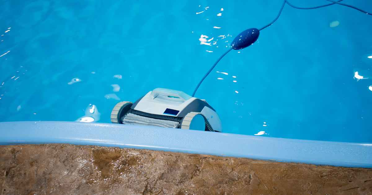 Robô para limpeza de piscina