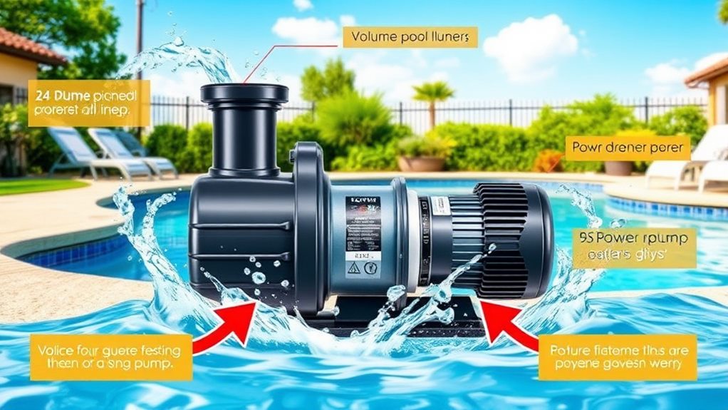 potência da bomba piscina