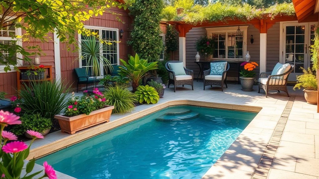 vantagens das pequenas piscinas