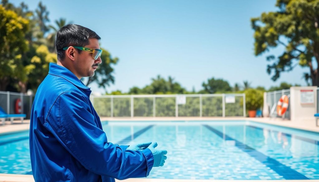 Piscineiro tem direito a insalubridade