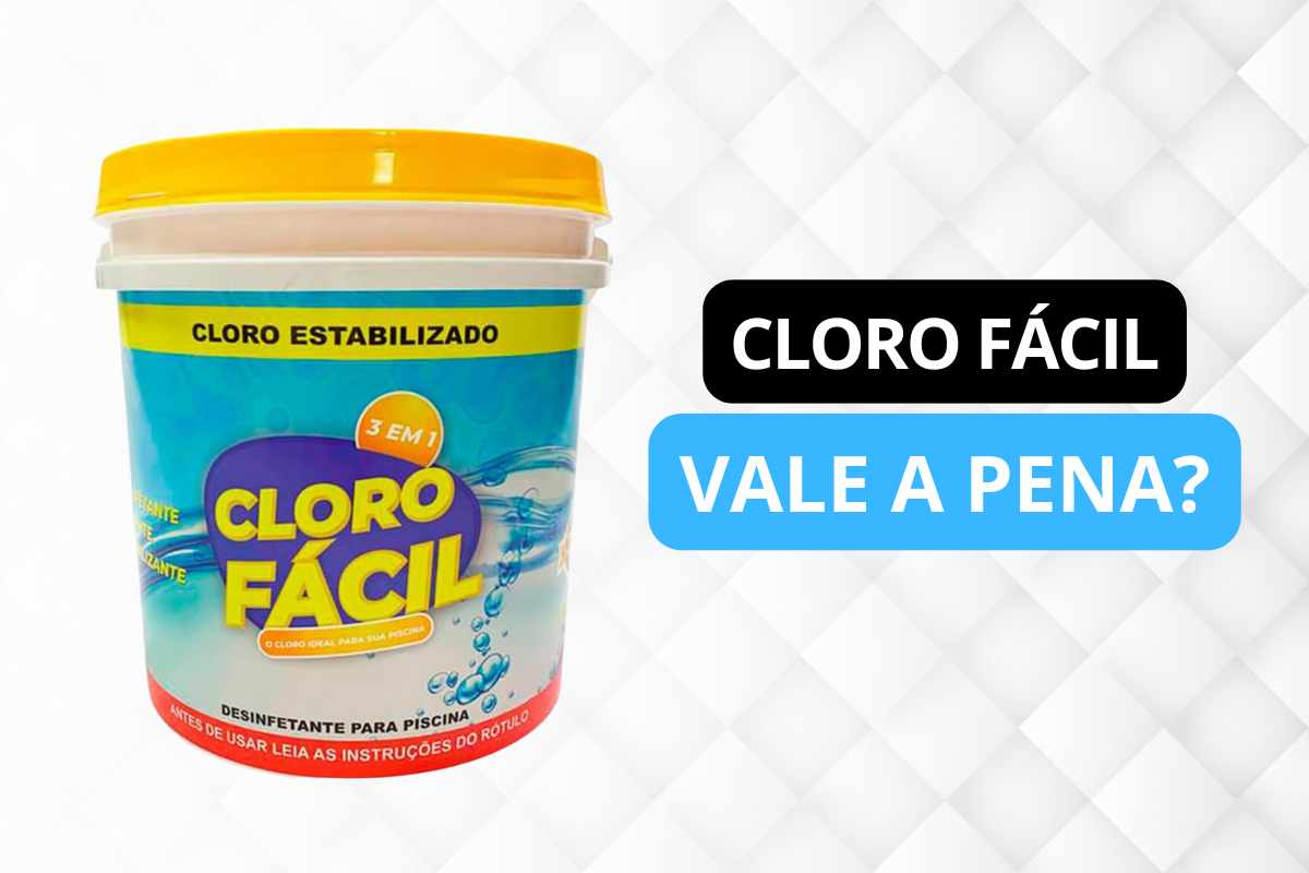 Cloro Para Piscinas marca Fácil Análise