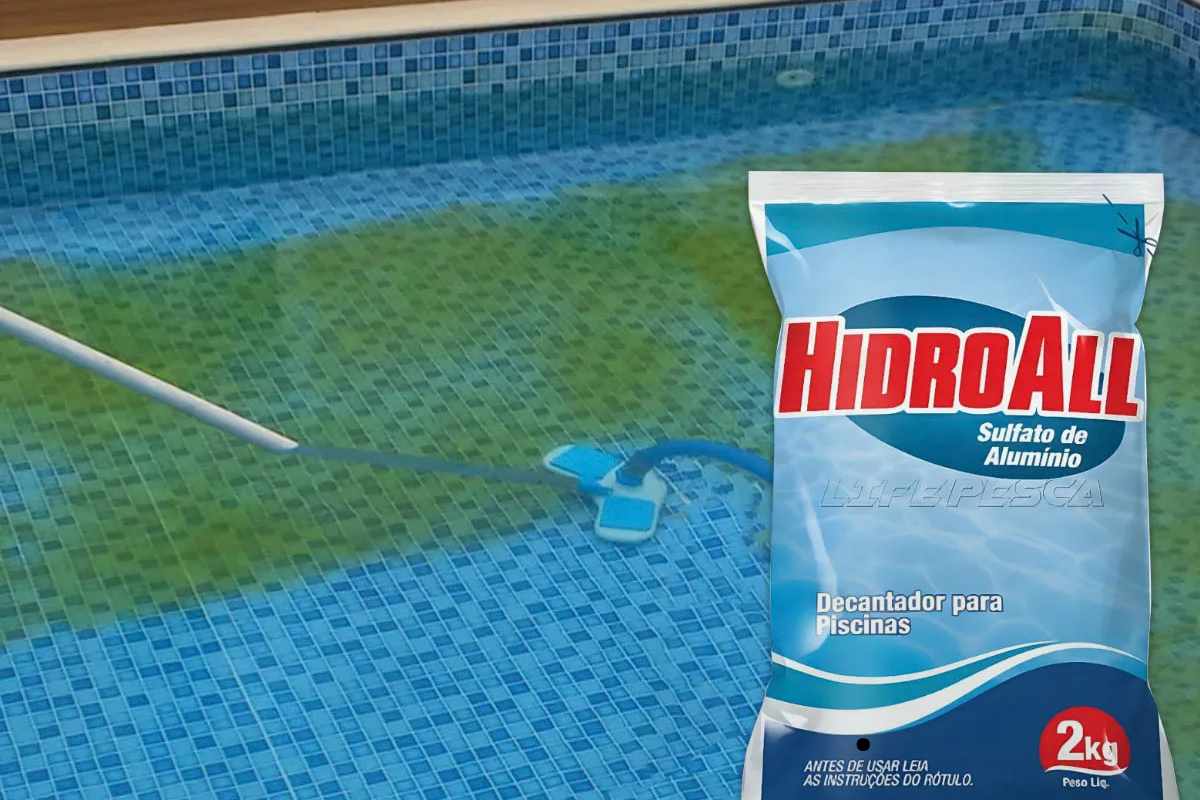 Sulfato de Alumínio na Piscina