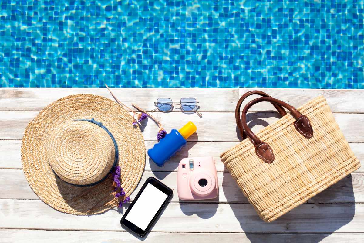 itens para levar na piscina